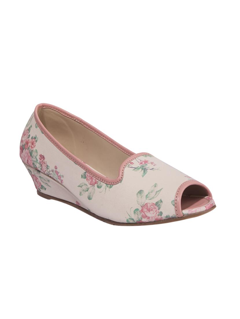 khadim's cleo women white casual ballerina shoe - 16052393 - Zoom Image - 1