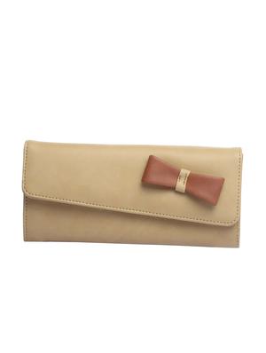 white leatherette (pu) handbag and wallet combo - 16052635 - Standard Image - 5