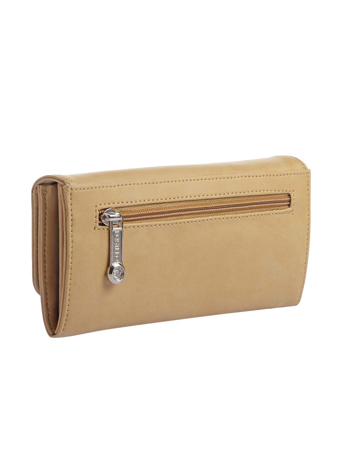 white leatherette (pu) handbag and wallet combo - 16052635 - Zoom Image - 6