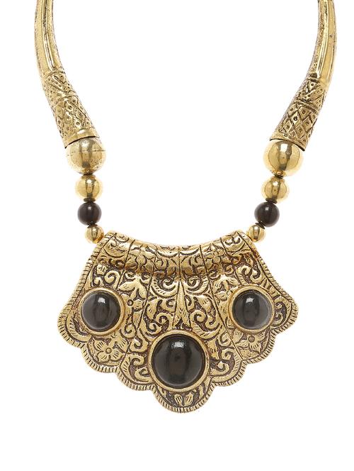 gold metal other necklace - 16053519 - Standard Image - 1
