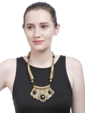 gold metal other necklace - 16053519 - Standard Image - 3