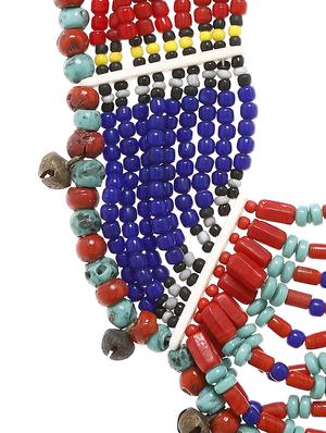 multi colored metal other necklace - 16053549 - Standard Image - 4