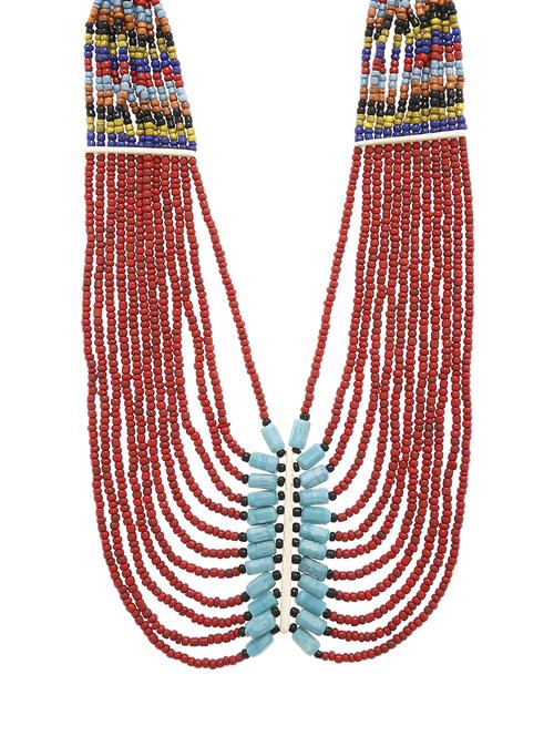multi colored metal other necklace - 16053552 - Standard Image - 1