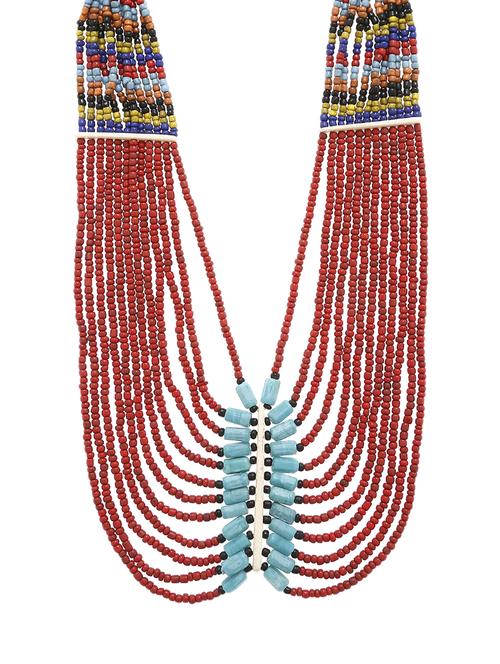 multi colored metal necklace - 16053552 -  Standard Image - 0