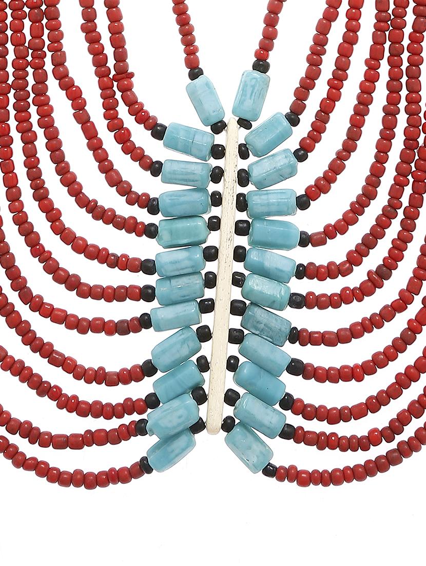 multi colored metal other necklace - 16053552 - Zoom Image - 3