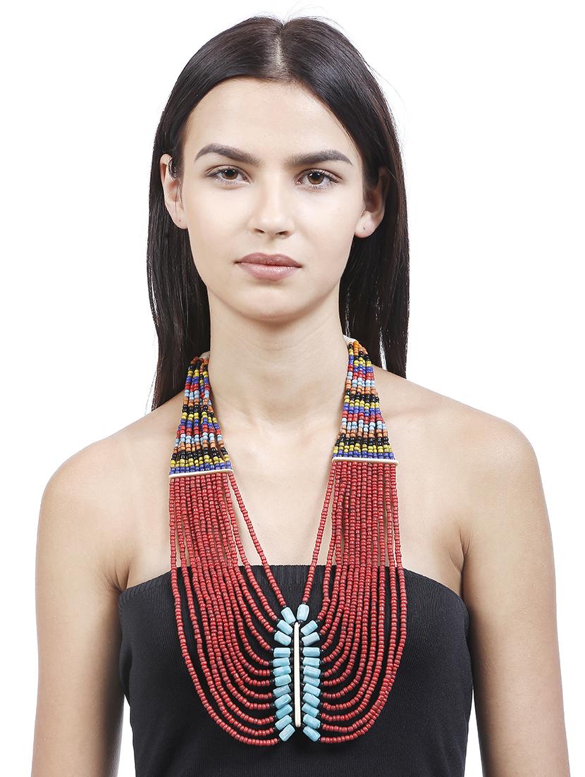 multi colored metal other necklace - 16053552 - Zoom Image - 5
