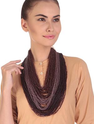 purple metal other necklace - 16053563 - Standard Image - 3