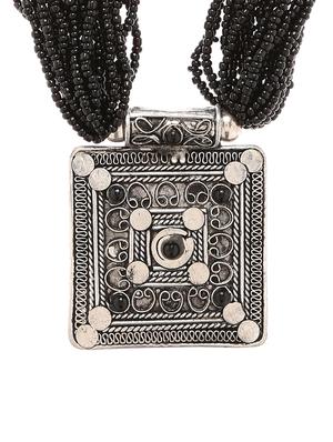 black metal other necklace - 16053570 - Standard Image - 2