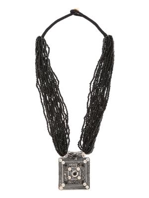 black metal other necklace - 16053570 - Standard Image - 3