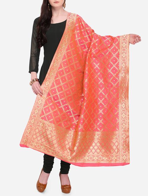 zari banarasi dupatta - 16056314 - Standard Image - 1