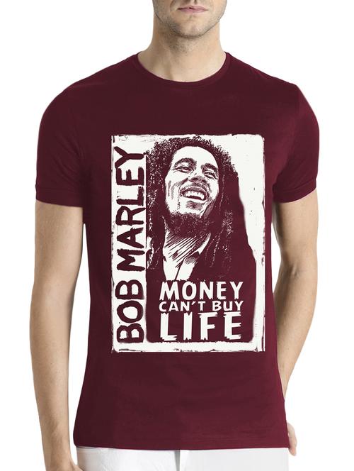 maroon character print tshirt - 16056704 - Standard Image - 1