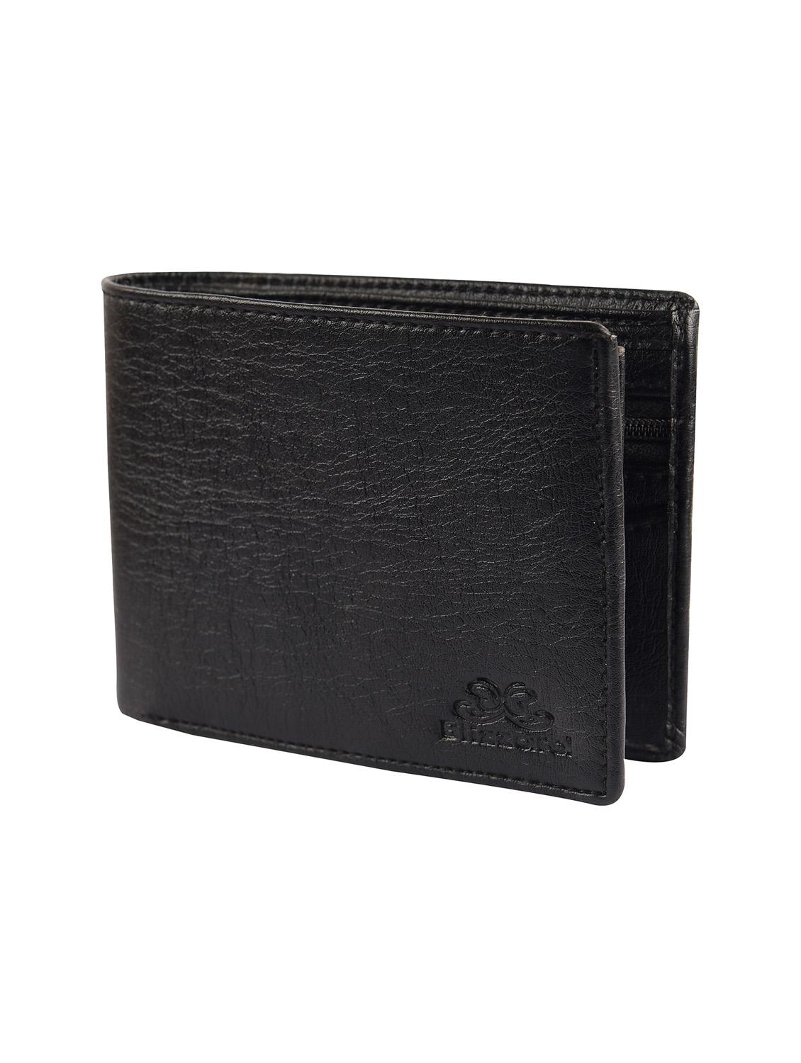 black leatherette wallet - 16058238 - Zoom Image - 1