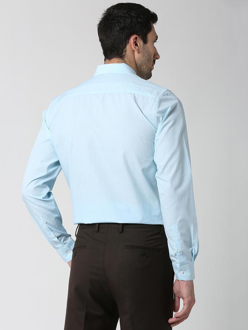 blue stripes formal shirt - 16058738 - Zoom Image - 3
