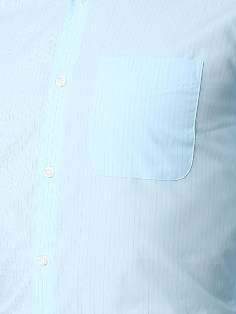 blue stripes formal shirt - 16058738 - Zoom Image - 4