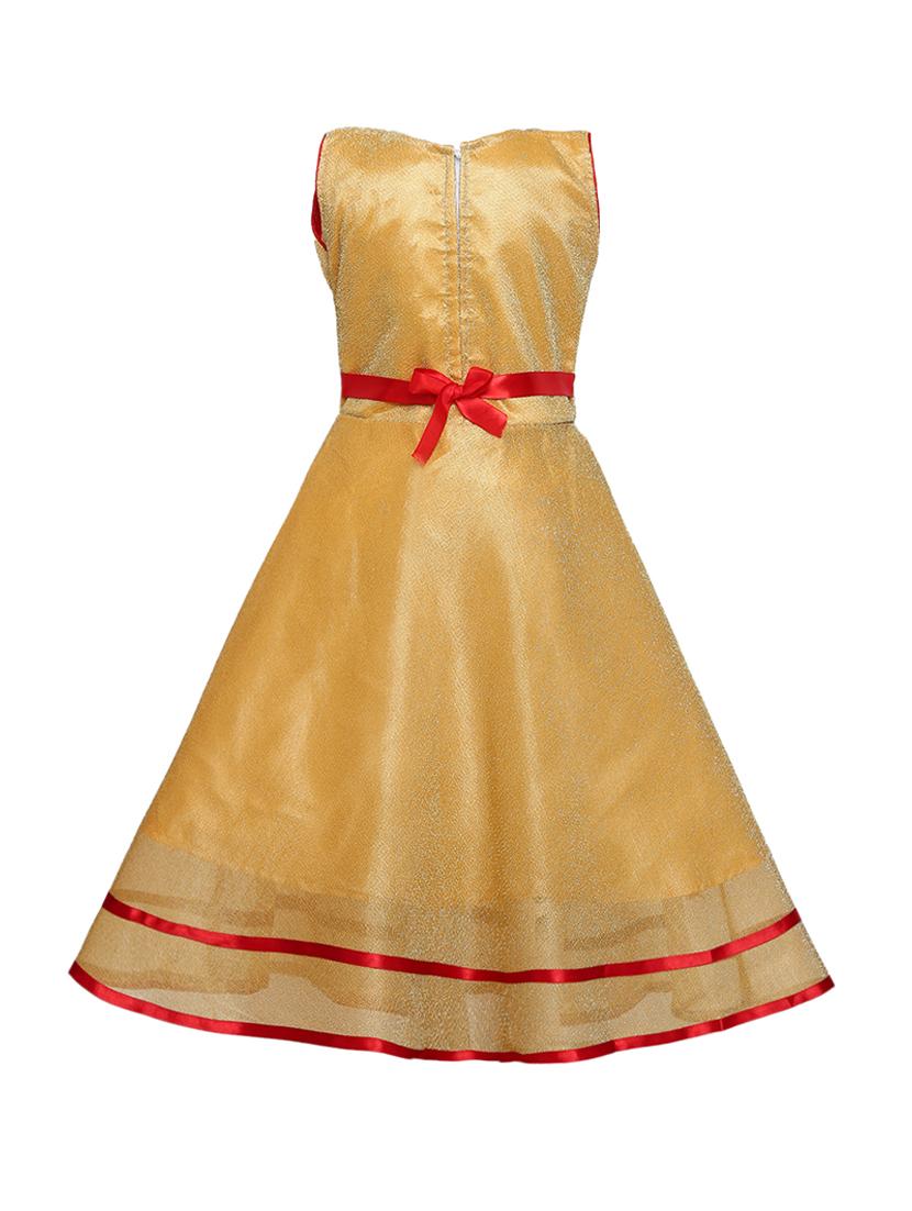 yellow nylon party gown - 16058766 - Zoom Image - 2