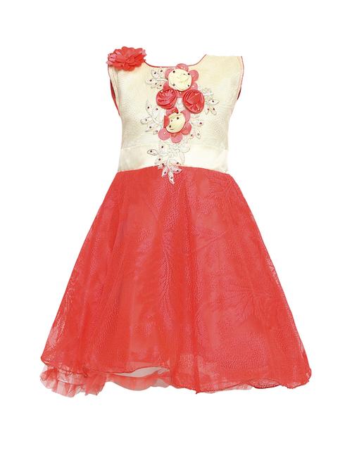 red nylon frock - 16058786 - Standard Image - 1