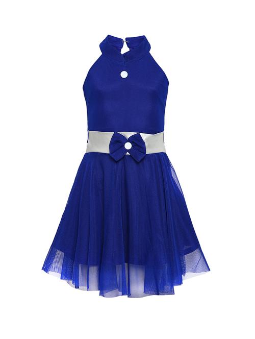 blue nylon frock - 16058814 - Standard Image - 1