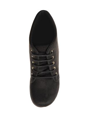 black ankle lace up boots - 16059131 - Standard Image - 4