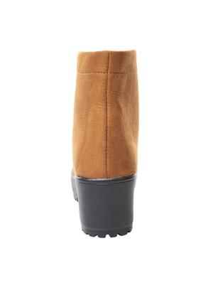 brown ankle lace up boots - 16059132 - Standard Image - 3