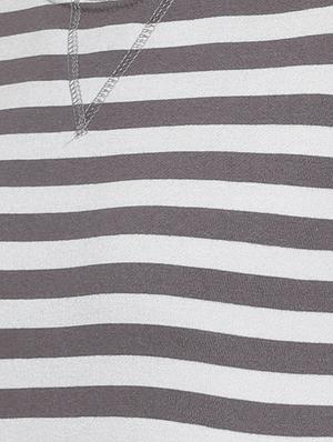 grey striped raglan sweatshirt - 16059150 - Standard Image - 4