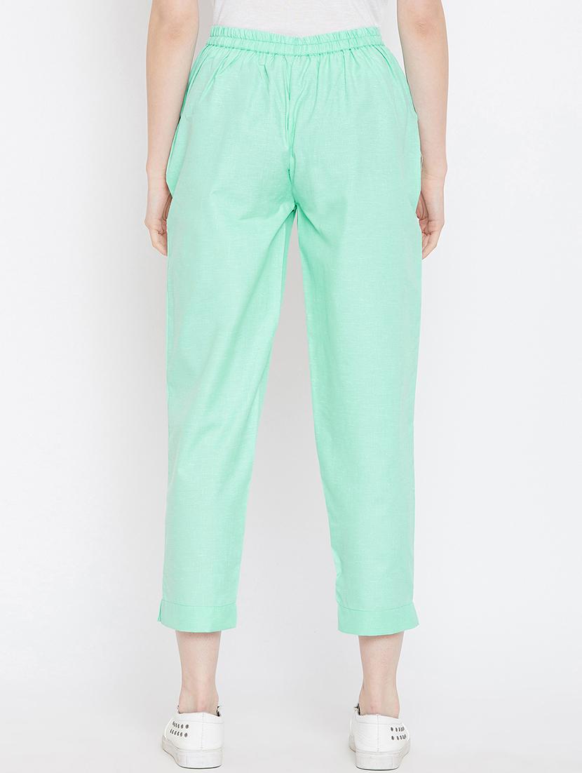 set of 2 pleat detail tie knot crop pant - 16059272 - Zoom Image - 3