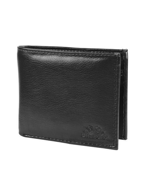 black leatherette wallet - 16059417 - Standard Image - 1