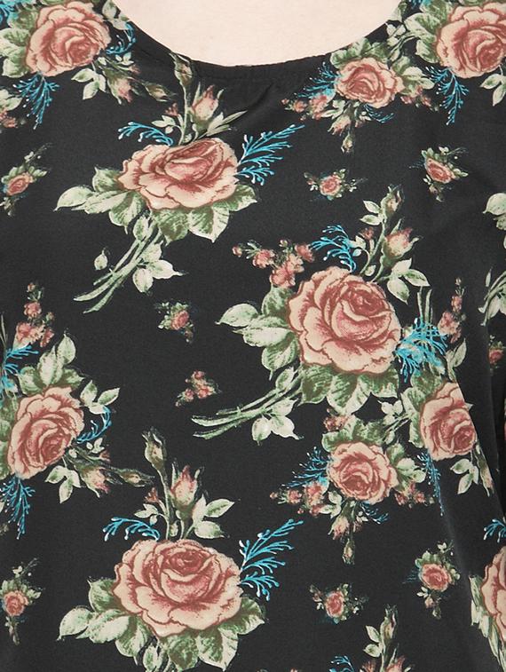 ruffle detail floral top - 16061578 - Zoom Image - 5