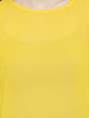 bell sleeved sheer top - 16061590 - Standard Image - 5