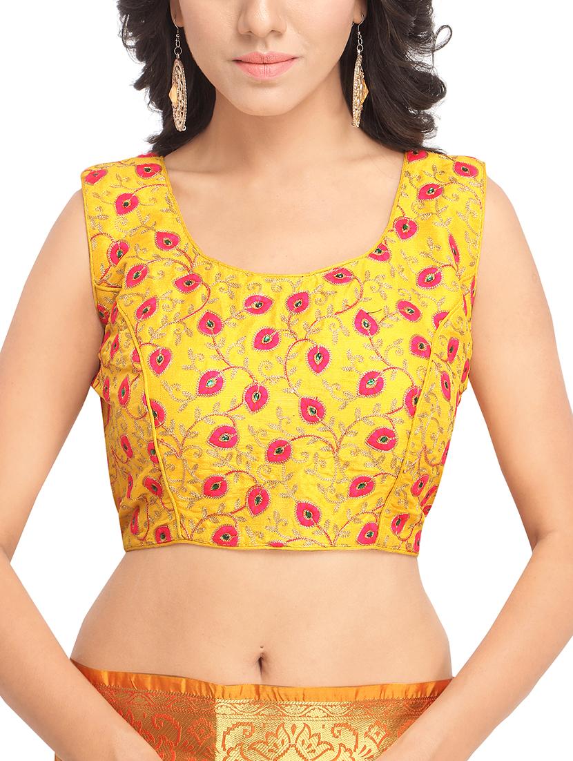 floral embroidered blouse - 16061595 - Zoom Image - 1