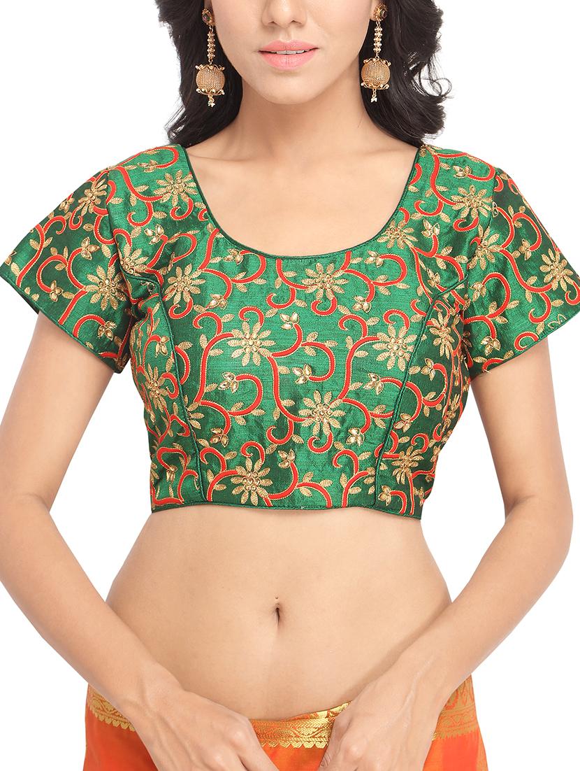 floral embroidered blouse - 16061605 - Zoom Image - 1