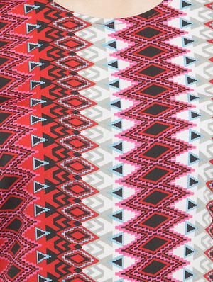 aztec drawstring romper - 16062475 - Standard Image - 5