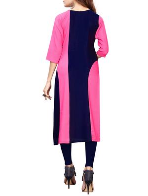 embroidered straight kurta - 16062633 - Standard Image - 3