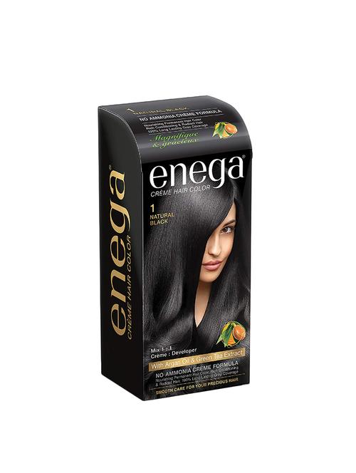 enega cr?me hair color (1 natural black) - 16062785 - Standard Image - 1
