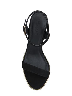 black ankle strap sandals - 16062820 - Standard Image - 4