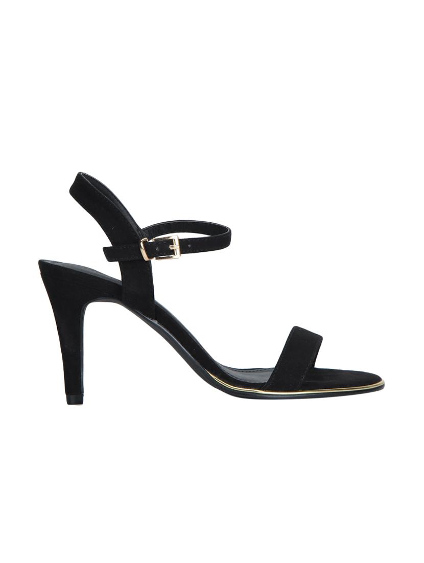 black ankle strap sandals - 16062820 - Zoom Image - 2