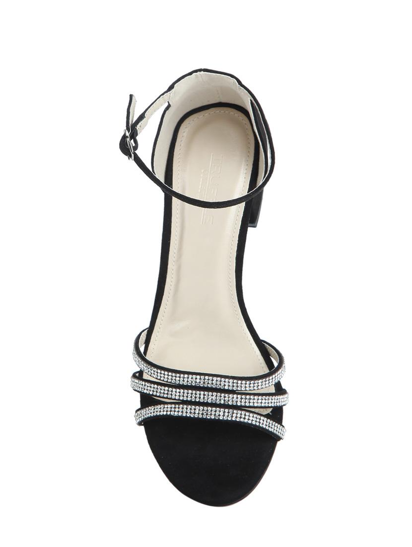 black ankle strap sandals - 16062851 - Zoom Image - 4
