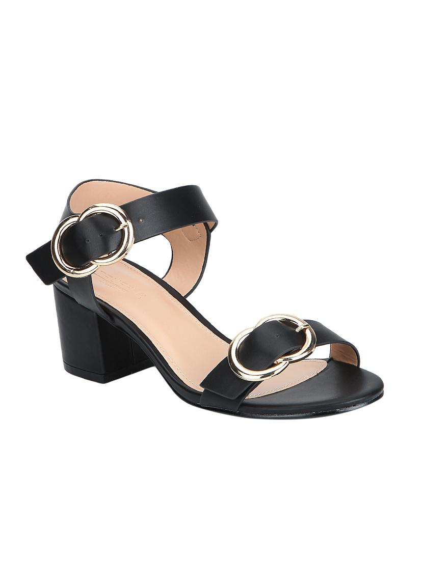 black back strap sandals - 16062856 - Zoom Image - 1