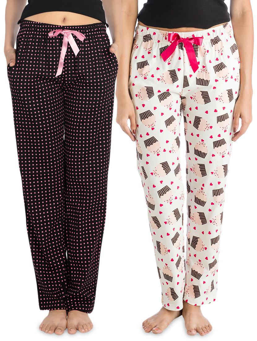set of 2 drawstring pocket detail pajama - 16062997 - Zoom Image - 1