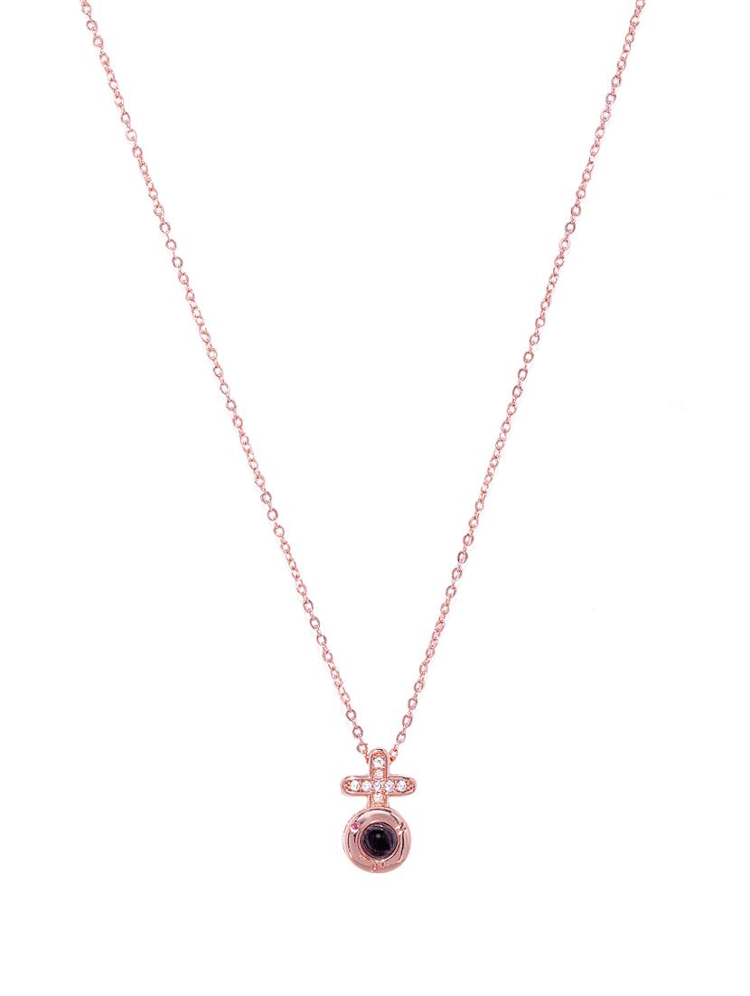 gold metal statement necklace - 16063622 - Zoom Image - 1