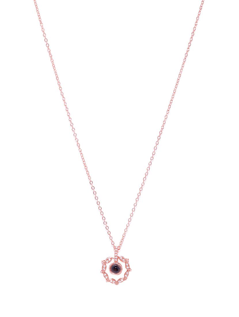 silver metal statement necklace - 16063624 - Zoom Image - 1