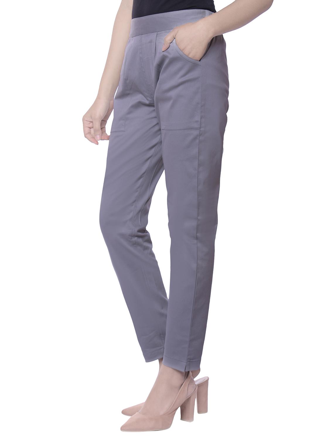 elastic waist pleated trouser - 16063775 - Zoom Image - 2