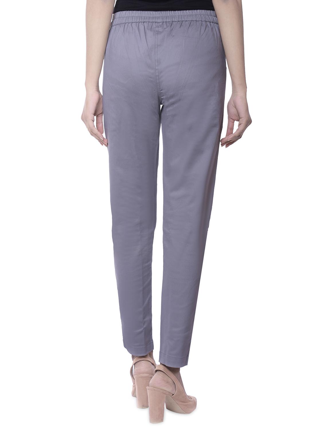 elastic waist pleated trouser - 16063775 - Zoom Image - 3