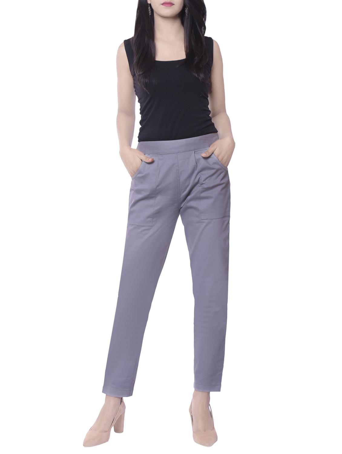 elastic waist pleated trouser - 16063775 - Zoom Image - 4