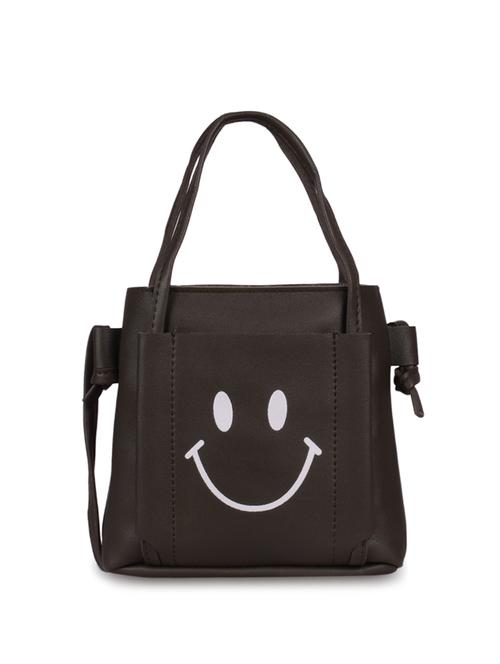 grey leatherette (pu) regular sling bag - 16063882 - Standard Image - 1