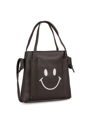 grey leatherette (pu) regular sling bag - 16063882 - Standard Image - 4