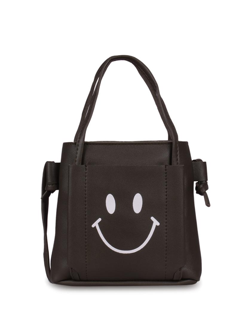 grey leatherette (pu) regular sling bag - 16063882 - Zoom Image - 1