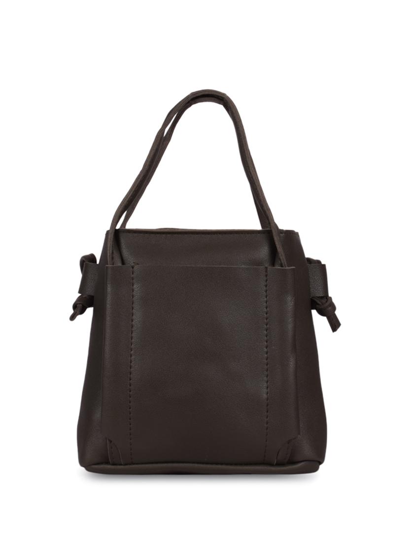 grey leatherette (pu) regular sling bag - 16063882 - Zoom Image - 2