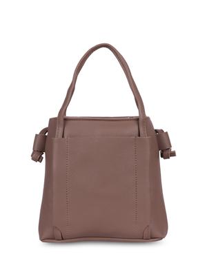 brown leatherette (pu) regular sling bag - 16063895 - Standard Image - 2