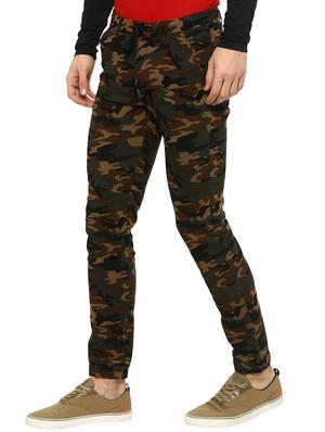 green camouflage printed jogger - 16065805 - Standard Image - 2