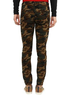 green camouflage printed jogger - 16065805 - Standard Image - 3